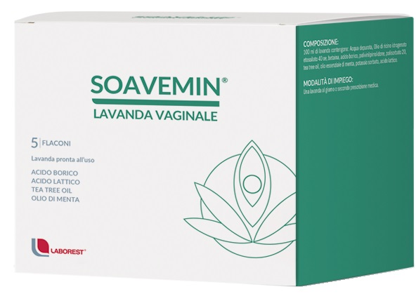 SOAVEMIN LAVANDA VAGINALE 5 FLACONI 100 ML - Farmacianuova.eu
