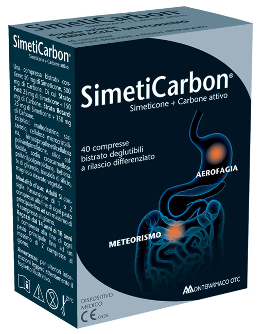 SIMETICARBON 40 COMPRESSE - Farmacianuova.eu