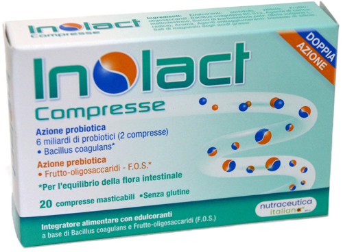 INOLACT 20 COMPRESSE MASTICABILI - Farmacianuova.eu