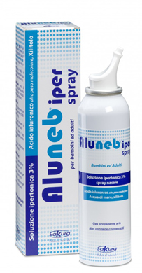 ALUNEB SOLUZIONE IPERTONICA 3% SPRAY NASALE 125 ML - Farmacianuova.eu