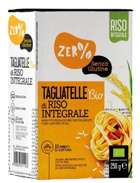 ZERO% GLUTINE TAGLIATELLE A NIDO DI RISO INTEGRALE SENZA GLUTINE BIO 250 G - Farmacianuova.eu