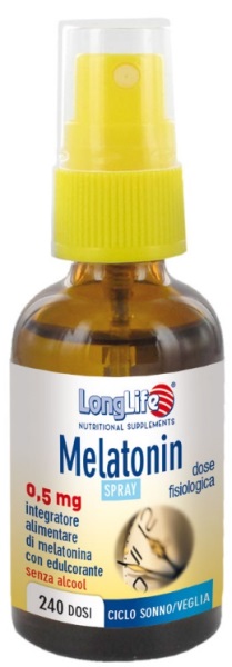 LONGLIFE MELATONIN SPRAY 0,5MG 30 ML - Farmacianuova.eu
