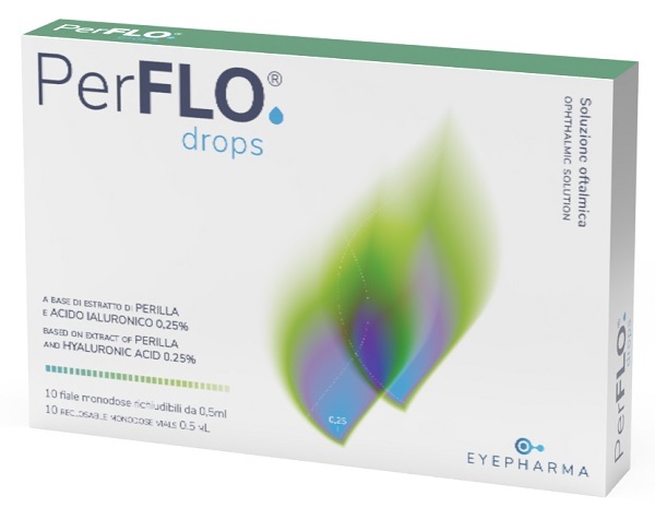 PERFLO DROPS GOCCE OCULARI 10 FIALE MONODOSE - Farmacianuova.eu