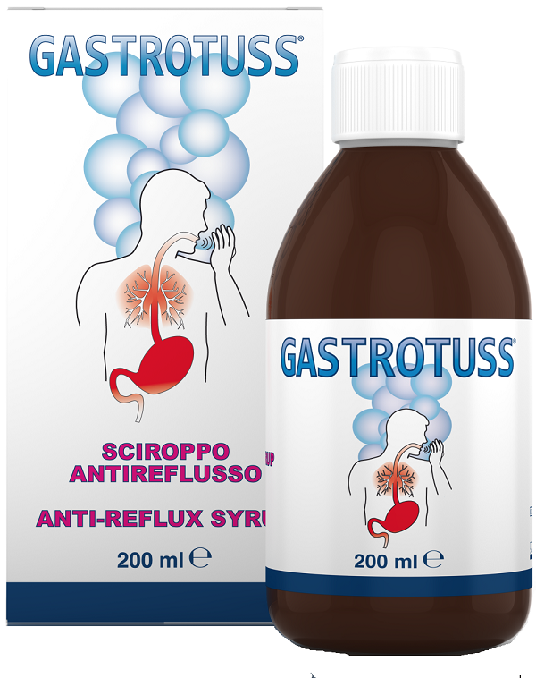 SCIROPPO ANTIREFLUSSO GASTROTUSS 200 ML - Farmacianuova.eu