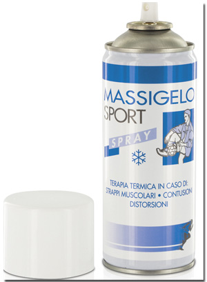 GHIACCIO ISTANTANEO MASSIGELO SPORT BOMBOLETTA SPRAY 400ML - Farmacianuova.eu