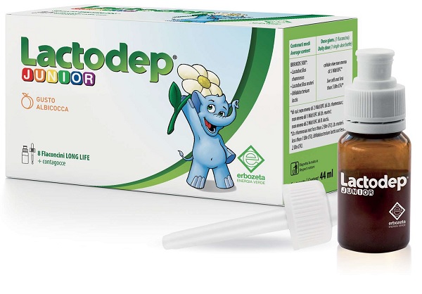 LACTODEP JUNIOR 8 FLACONCINI X 5,5 ML - Farmacianuova.eu