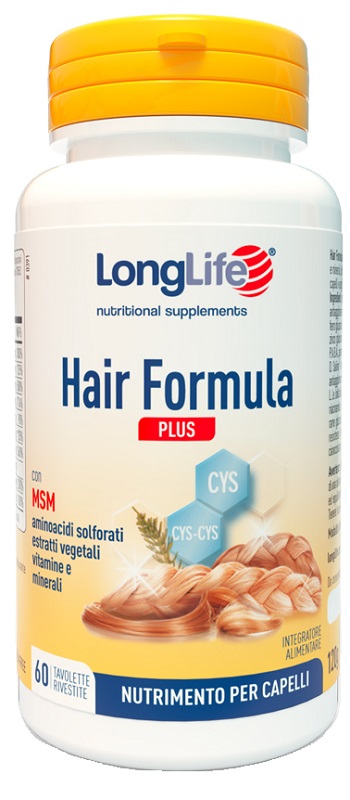LONGLIFE HAIR FORMULA PLUS 60 TAVOLETTE - Farmacianuova.eu