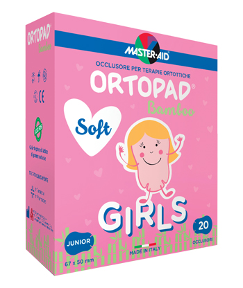 CEROTTO OCULARE PER ORTOTTICA ORTOPAD SOFT GIRLS JUNIOR 20 PEZZI - Farmacianuova.eu