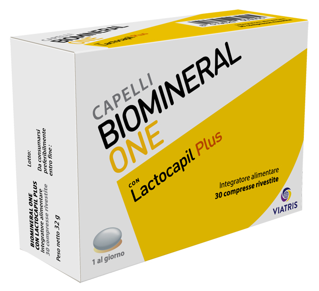 BIOMINERAL ONE LACTOCAPIL PLUS 30 COMPRESSE - Farmacianuova.eu