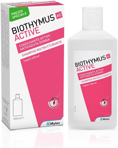 BIOTHYMUS AC ACTIVE SHAMPOO RISTRUTTURANTE DONNA 200 ML PREZZO SPECIALE - Farmacianuova.eu
