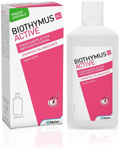 BIOTHYMUS AC ACTIVE SHAMPOO VOLUMIZZANTE DONNA 200 ML PREZZO SPECIALE - Farmacianuova.eu