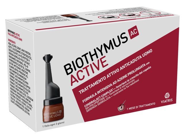BIOTHYMUS AC ACTIVE TRATTAMENTO ATTIVO ANTICADUTA UOMO 10 FIALE 3,5 ML - Farmacianuova.eu