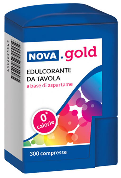 NOVA GOLD EDULCORANTE DA TAVOLA 300 COMPRESSE - Farmacianuova.eu