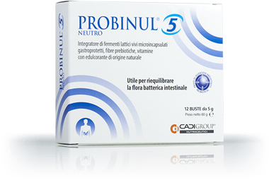 PROBINUL 5 NEUTRO 12 BUSTINE - Farmacianuova.eu