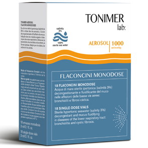 TONIMER LAB AEROSOL 18 FLACONCINI 3 ML MONODOSE - Farmacianuova.eu