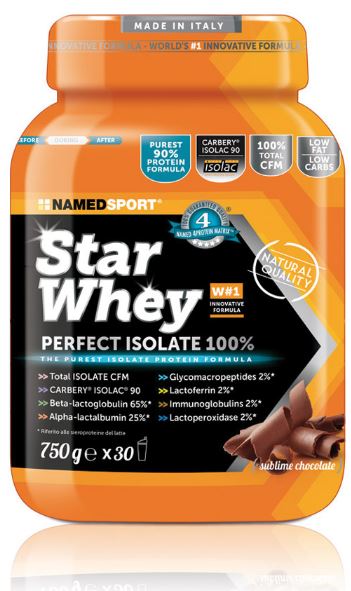 STAR WHEY SUBLIME CHOCOLATE 750 G - Farmacianuova.eu