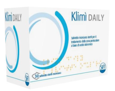 KLIMI' DAILY 30 SALVIETTINE DETERGENTI MONOUSO STERILI PER L'IGIENE OCULARE - Farmacianuova.eu