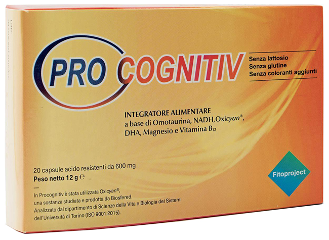PROCOGNITIV 20 CAPSULE 12 G - Farmacianuova.eu