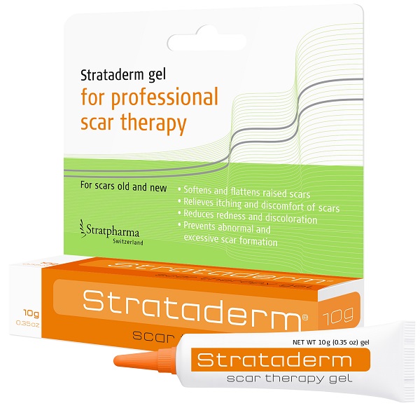 GEL AL SILICONE PER IL TRATTAMENTO DELLE CICATRICI STRATADERM 10G - Farmacianuova.eu