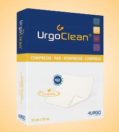 MEDICAZIONE STERILE URGOCLEAN 10X10 CM 5 PEZZI - Farmacianuova.eu