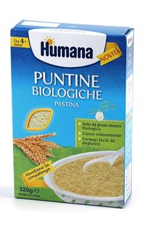 HUMANA PUNTINE BIOLOGICHE PASTINA 320 G - Farmacianuova.eu