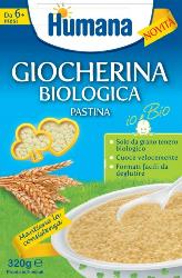 HUMANA GIOCHERINA PASTINA BIOLOGICA 320 G - Farmacianuova.eu