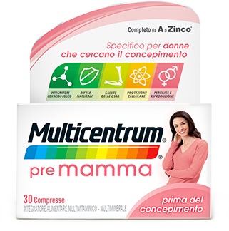 MULTICENTRUM PRE MAMMA 30 COMPRESSE - Farmacianuova.eu