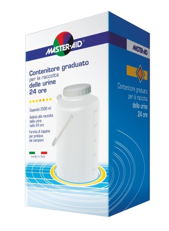 CONTENITORE RACCOLTA URINA MASTER-AID 24 H 2500 ML - Farmacianuova.eu