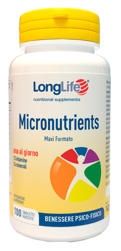 LONGLIFE MICRONUTRIENTS 100 TAVOLETTE - Farmacianuova.eu
