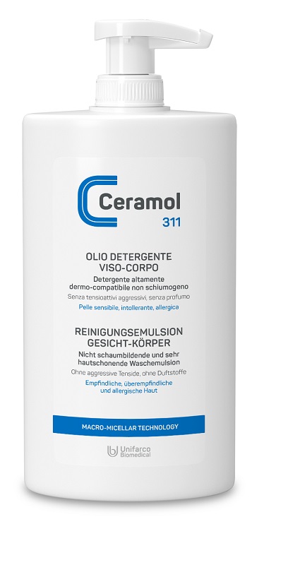 CERAMOL 311 OLIO DETERGENTE VISO/CORPO 400 ML - Farmacianuova.eu