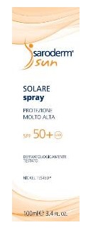 SARODERM SUN SPRAY SPF 50+ 100 ML - Farmacianuova.eu