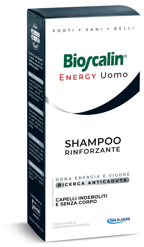 BIOSCALIN ENERGY SHAMPOO RINFORZANTE 200 ML - Farmacianuova.eu