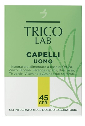 LABORATORIO DELLA FARMACIA TRICOLAB CAPELLI UOMO 45 COMPRESSE - Farmacianuova.eu