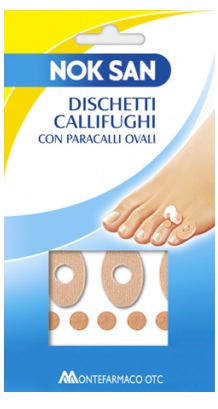 NOK SAN DISCHETTI CALLIFUGHI CON PARACALLI OVALI - Farmacianuova.eu