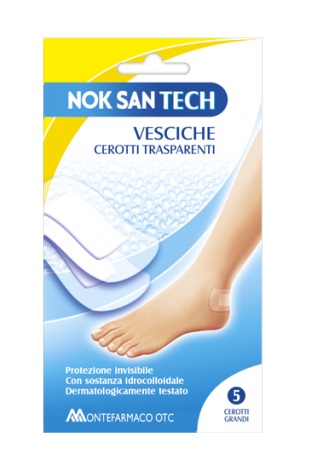 NOK SAN TECH CEROTTO VESCICALE GRANDE 5 PEZZI - Farmacianuova.eu