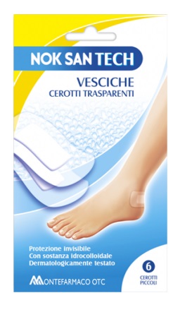 NOK SAN TECH CEROTTO VESCICALE PICCOLO 6 PEZZI - Farmacianuova.eu