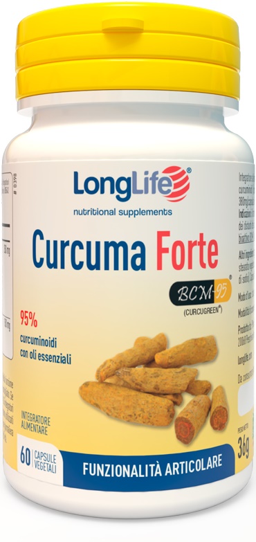 LONGLIFE CURCUMA FORTE 60 CAPSULE VEGETALI - Farmacianuova.eu