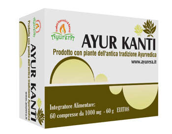 AYUR KANTI 60 COMPRESSE 1 G - Farmacianuova.eu