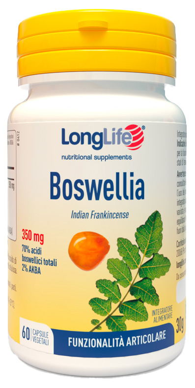 LONGLIFE BOSWELLIA 60 CAPSULE VEGETALI - Farmacianuova.eu