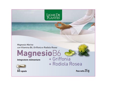 MAGNESIO B6 + GRIFFONIA + RODIOLA 60 CAPSULE - Farmacianuova.eu