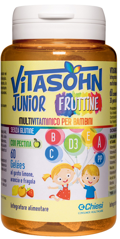 VITASOHN JUNIOR FRUTTINE 60 CARAMELLE - Farmacianuova.eu