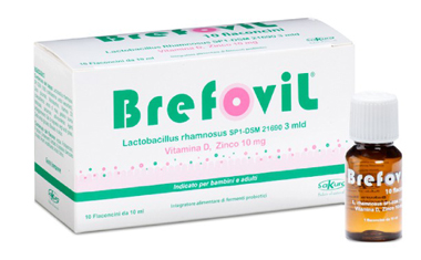 BREFOVIL 10 FLACONCINI MONODOSE DA 10 ML GUSTO LAMPONE - Farmacianuova.eu