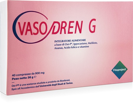 VASODREN G 40 COMPRESSE DA 900 MG - Farmacianuova.eu