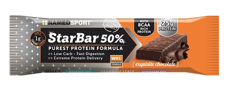 STARBAR 50% PROTEIN EXQUISITE CHOCOLATE 50 G - Farmacianuova.eu
