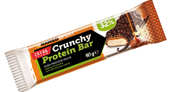 CRUNCHY PROTEINBAR CARAMEL VANILLA 40 G - Farmacianuova.eu