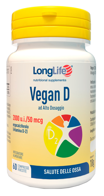 LONGLIFE VEGAN D 60 COMPRESSE - Farmacianuova.eu
