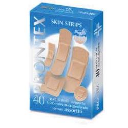 CEROTTO PRONTEX SKIN STRIPS 6 FORMATI ASSORTITI ASTUCCIO 40 PEZZI - Farmacianuova.eu