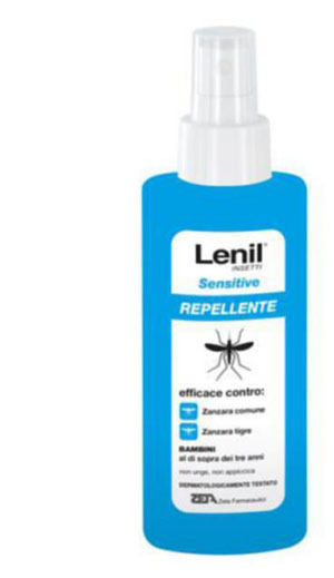 LENIL INSETTI SENSITIVE EMULSIONE ANTIZANZARA IN FLACONE + POMPA DISPENSER 100 ML - Farmacianuova.eu