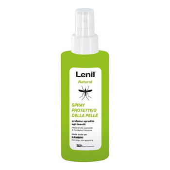LENIL NATURAL SOLUZIONE ANTIZANZARA IN FLACONE + POMPA SPRAY 100 ML - Farmacianuova.eu