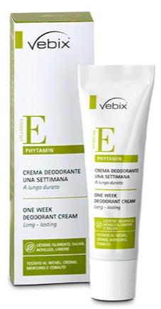 VEBIX PHYTAMIN CREMA DEODORANTE 1 SETTIMANA 25 ML - Farmacianuova.eu